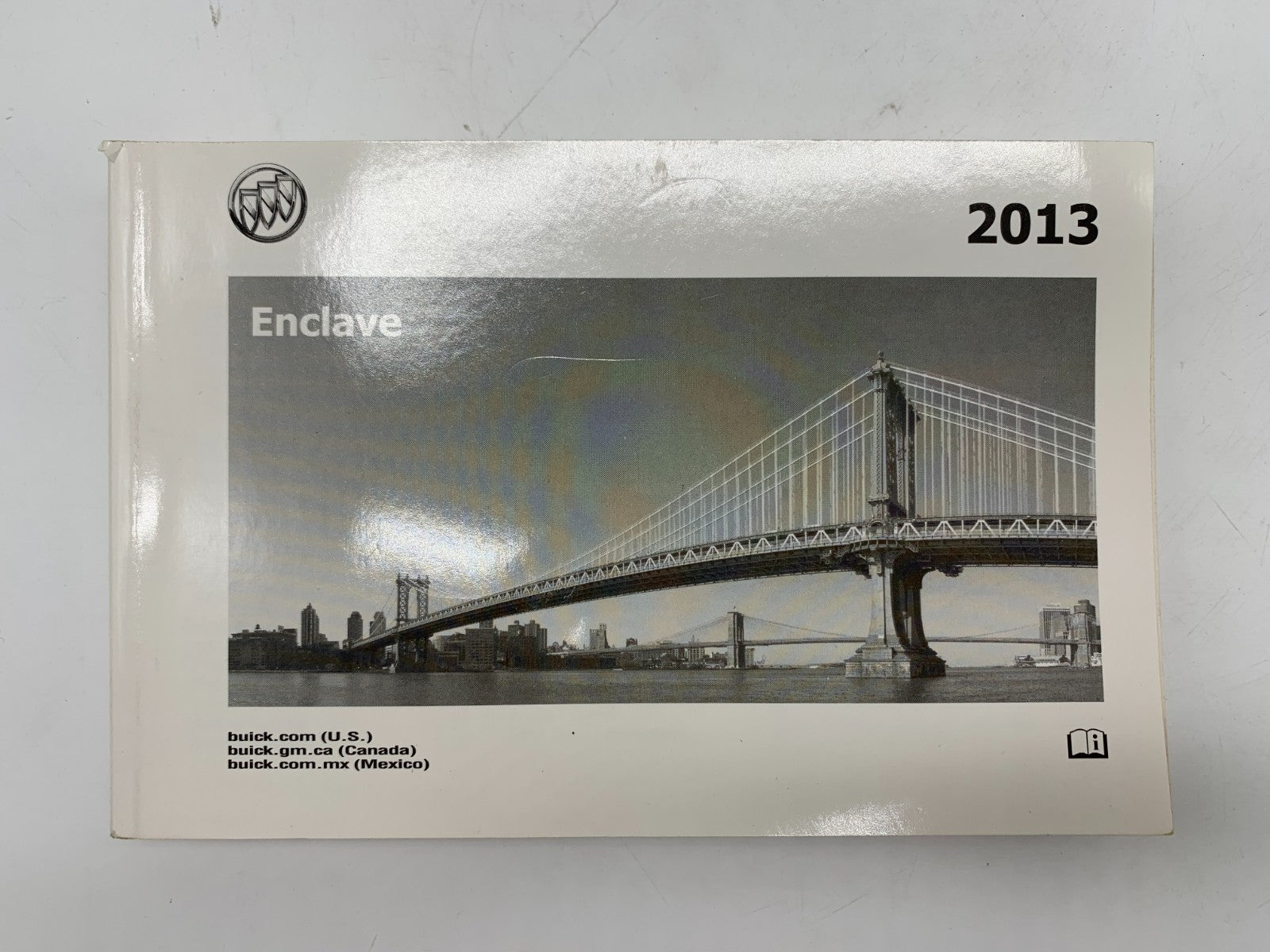 2013 Buick Enclave Owners Manual Set with Case OEM C02B12034