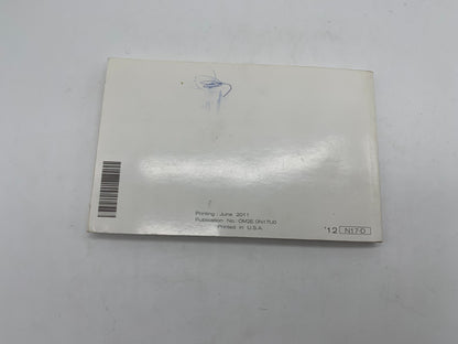 2012 Nissan Versa Owners Manual Set OEM D01B66017