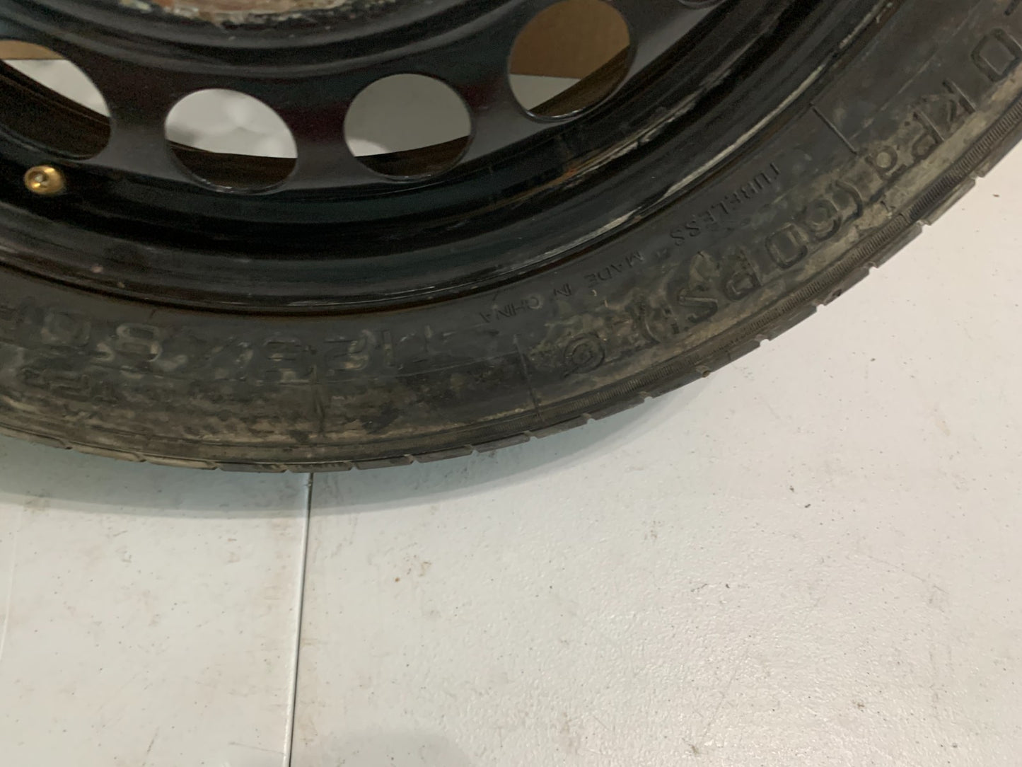 2004-2012 Chevrolet Malibu 16" Spare Tire Compact Donut T125/80R16
