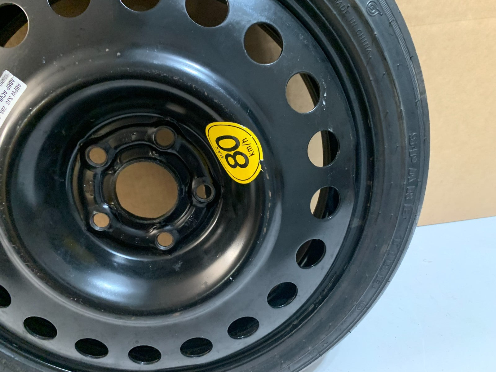 2013-2023 Chevrolet Trax 16" Spare Tire Wheel Compact Donut T125/70D16
