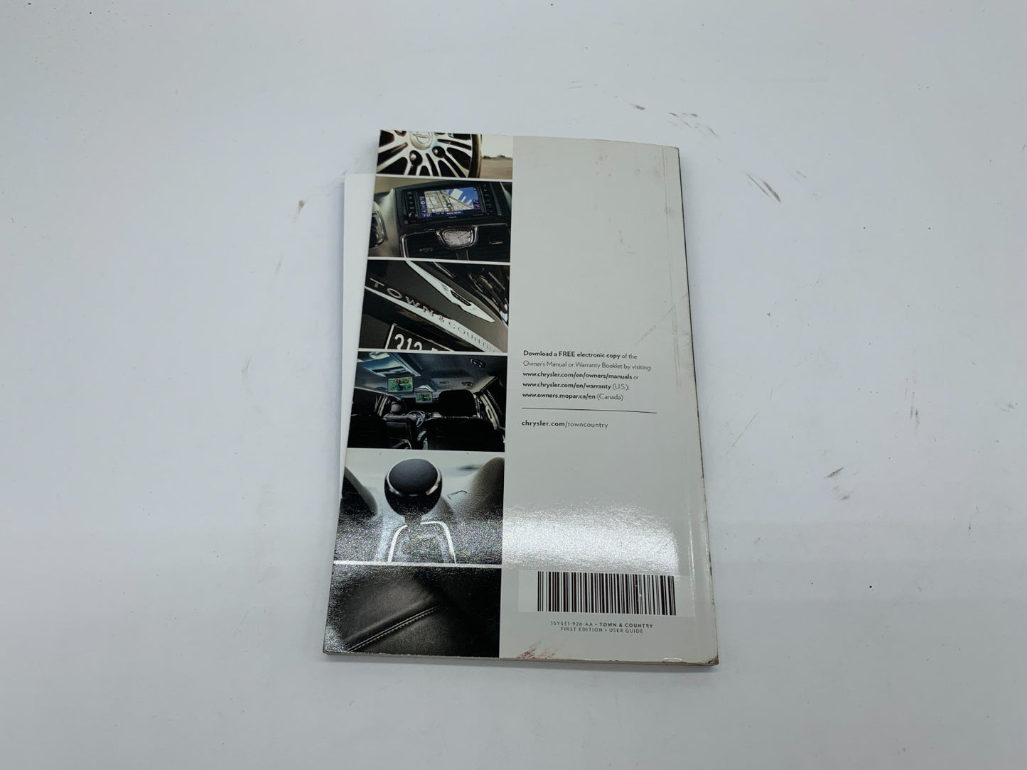 2015 Chrysler Town & Country Owners Manual User Guide OEM D02B68006