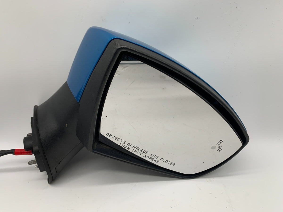 2018-2022 Ford Ecosport Passenger Side View Power Door Mirror Blue BSA C02B15033