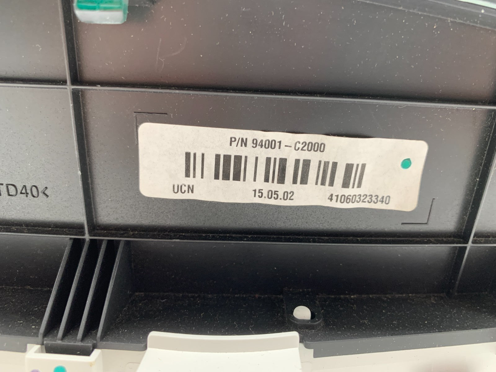 2015 Hyundai Sonata Speedometer Instrument Cluster 22511 Miles OEM A02B38003