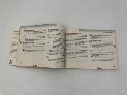 2011 Mitsubishi Galant Owners Manual OEM A04B49047