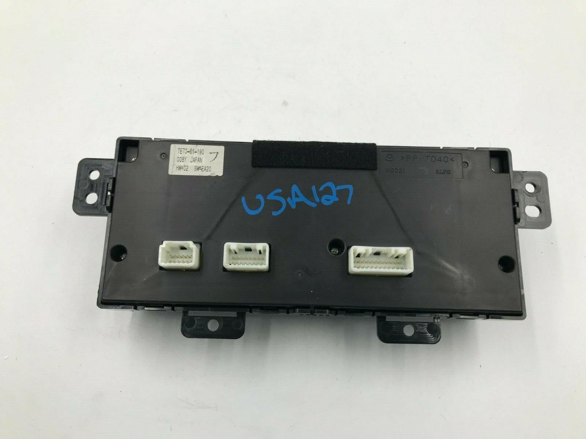 2010-2014 Mazda CX-9 CX9 AC Heater Climate Control Temperature OEM D01B07002