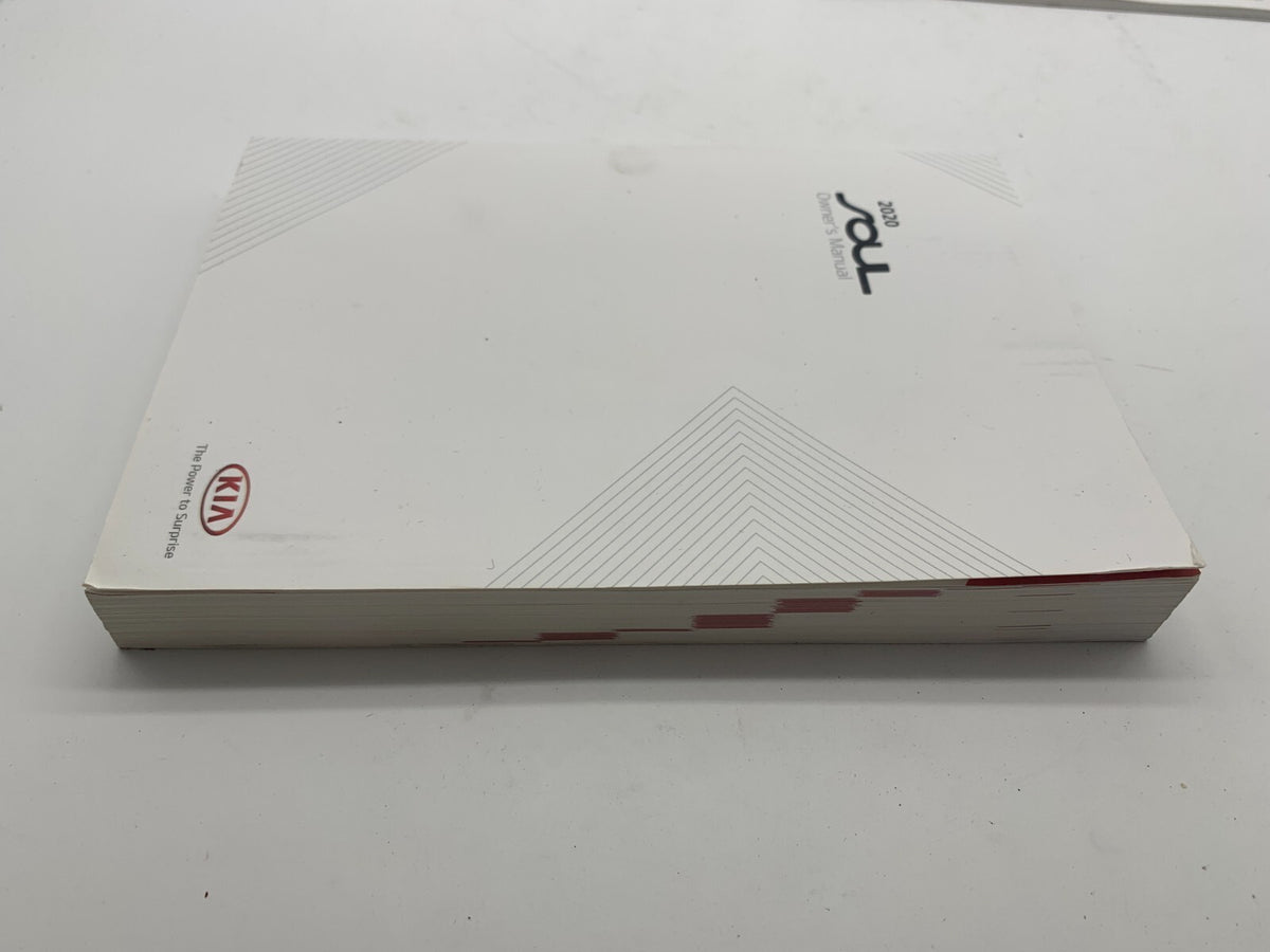 2020 Kia Soul Owners Manual Set OEM R01B23014