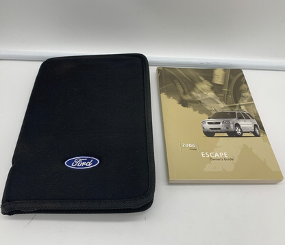 2007 Ford Escape Owners Manual with Case OEM D03B64012