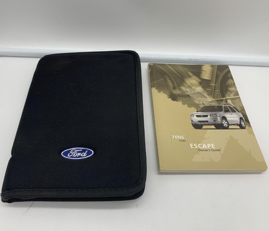 2007 Ford Escape Owners Manual with Case OEM D03B64012