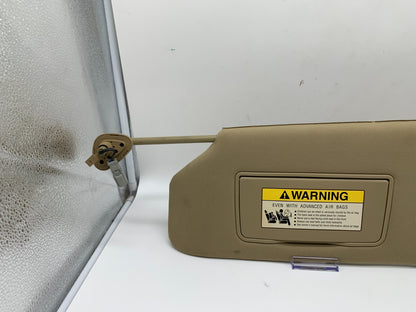 2006-2010 Honda Odyssey Driver Sun Visor Illuminated Brown OEM A02B07021