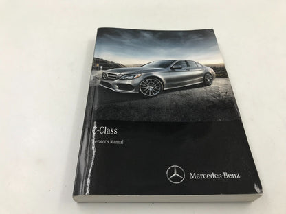 2016 Mercedes-Benz C-Class Owners Manual Set with Case OEM B03B35024