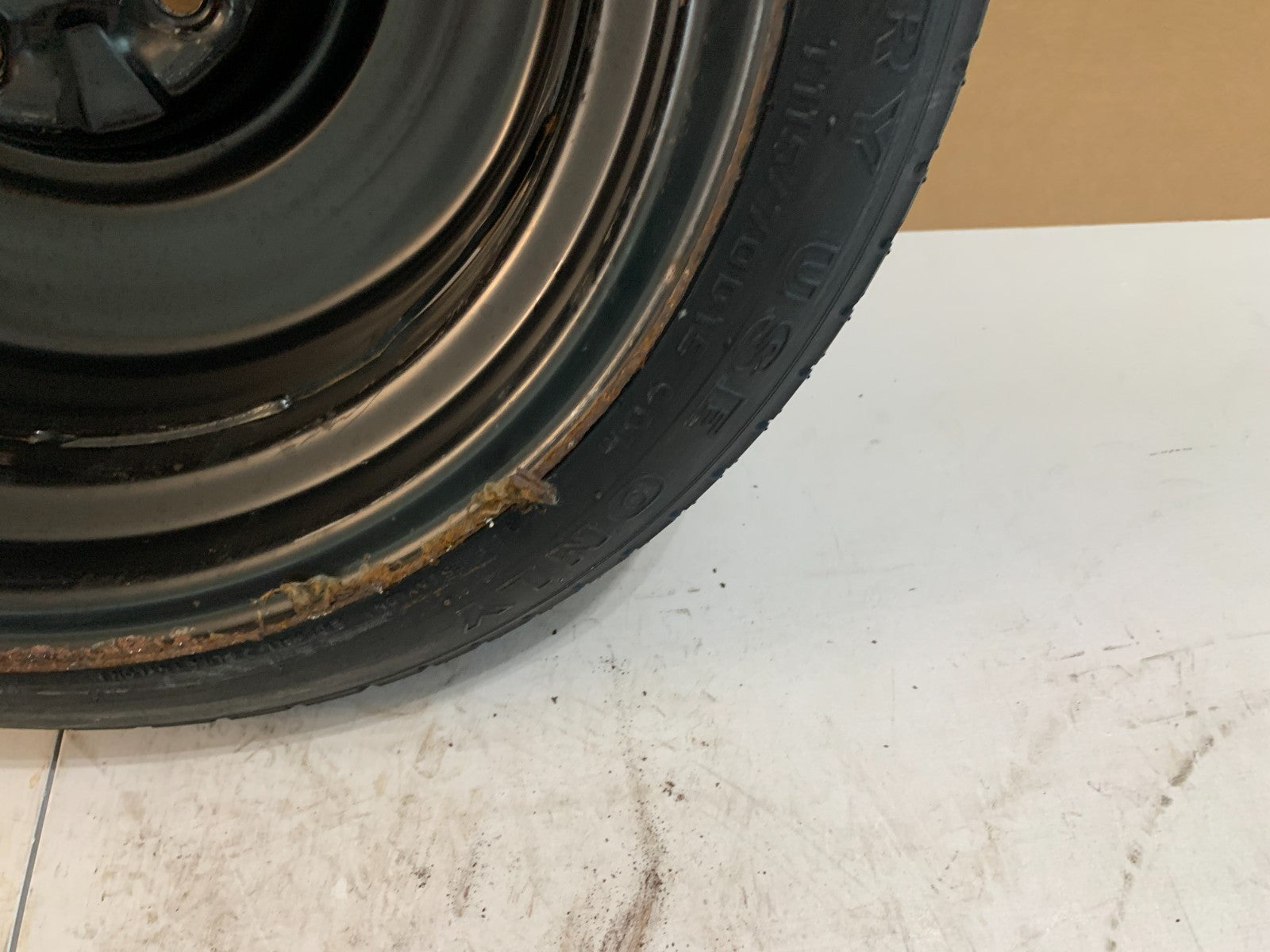 2004-2009 Mazda 3 Mazda3 15" Spare Tire Compact Donut T115/70D15