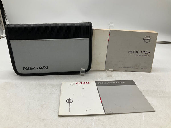 2008 Nissan Altima Owners Manual Handbook with Case OEM I03B47003