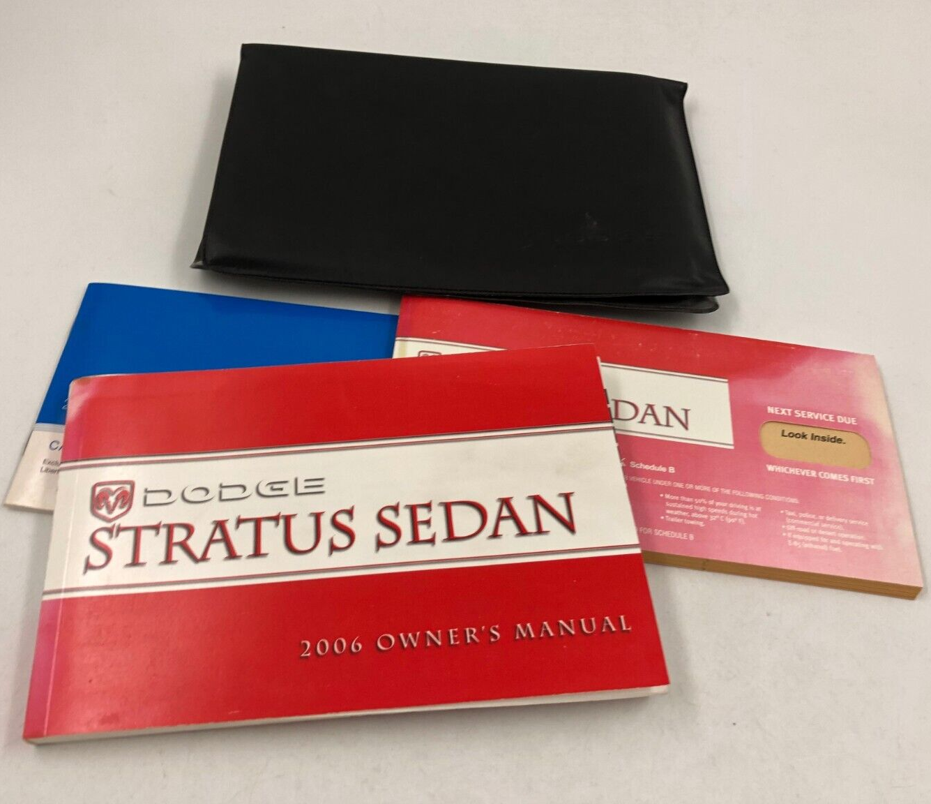 2006 Dodge Stratus Sedan Owners Manual Set with Case OEM C01B55050