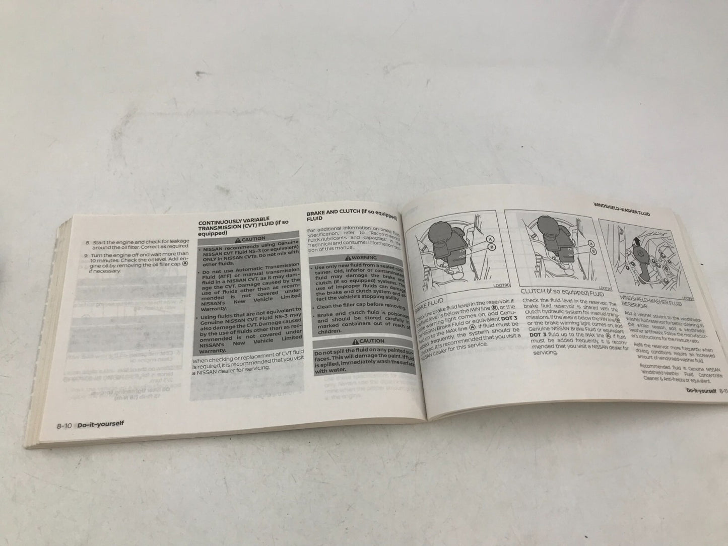 2019 Nissan Versa Sedan Owners Manual Set with Case OEM D04B06025