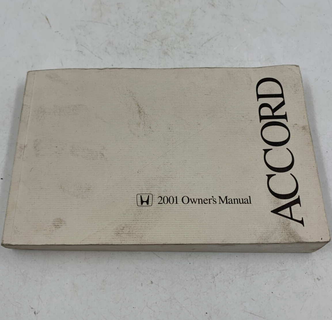 2001 Honda Accord Owners Manual OEM C02B27004