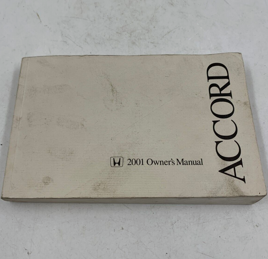 2001 Honda Accord Owners Manual OEM C02B27004