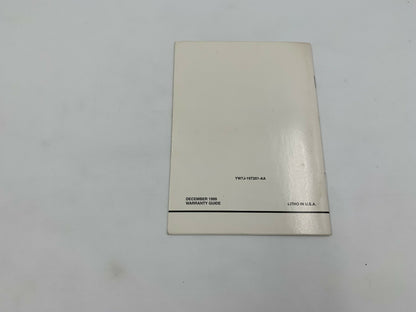 2000 Ford Windstar Owners Manual Set OEM D02B57003