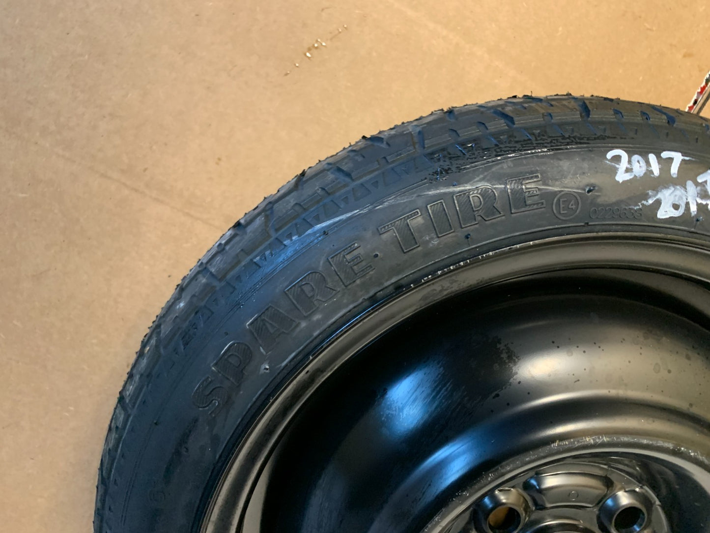 2017-2024 Mitsubishi Mirage 14" Spare Tire Wheel Compact Donut T115/70D14 Maxxis