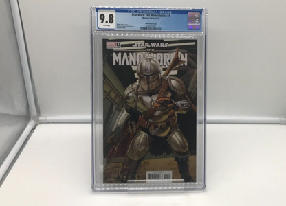 Star Wars The Mandalorian #4 CGC 9.8 Land 1:50 Variant 1st App of Cara Dune