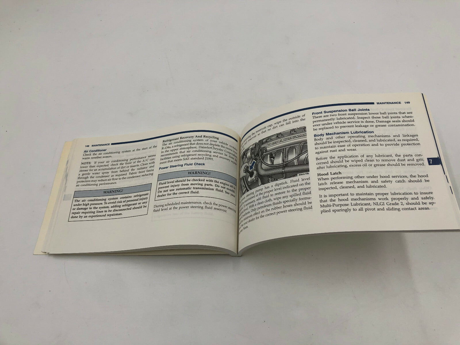 2000 Dodge Neon Owners Manual Set with Case OEM C03B67008