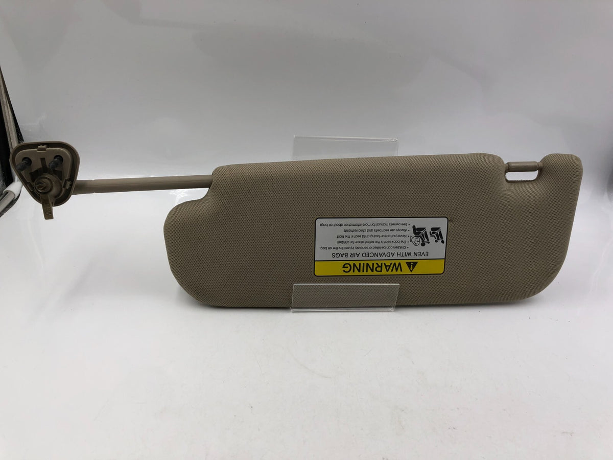 2011-2016 Kia Optima Passenger Sun Visor Sunvisor Tan Illuminated OEM D03B11024