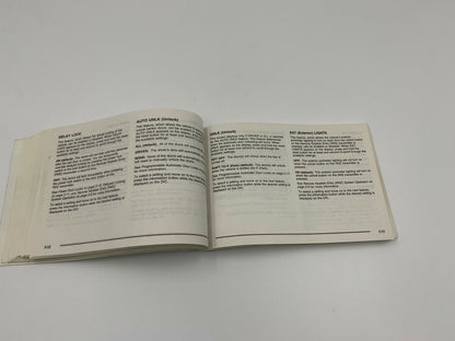 2009 Chevrolet Malibu Owners Manual OEM E01B69007