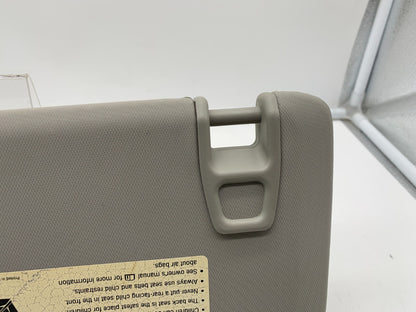 2011-2016 Chevrolet Cruze Passenger Sun Visor Gray OEM A03B37007