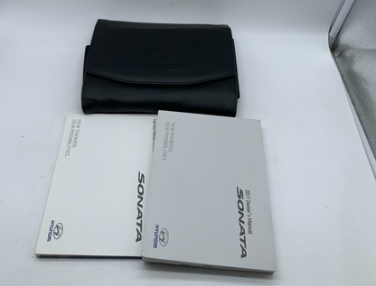 2017 Hyundai Sonata Owners Manual Set with Case OEM D02B09036