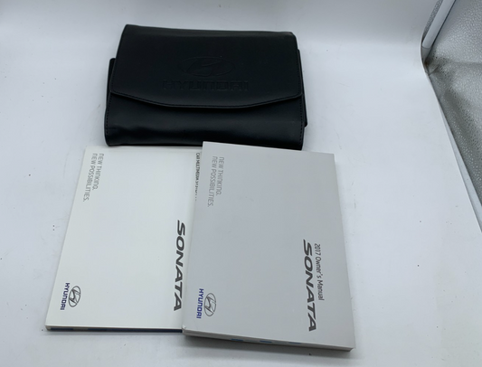 2017 Hyundai Sonata Owners Manual Set with Case OEM D02B09036