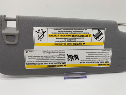 2021-2023 Chevrolet Trailblazer Driver Sun Visor Gray OEM B03B17012