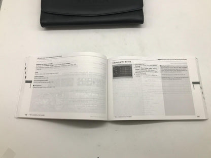 2021 Acura ILX Owners Manual Set with Leather Case OEM D01B56059