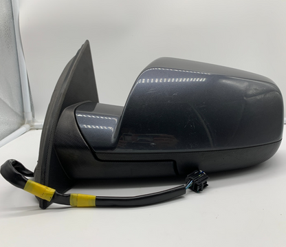 2010-2011 GMC Terrain Driver View Power Door Mirror Gray OEM B04B36005