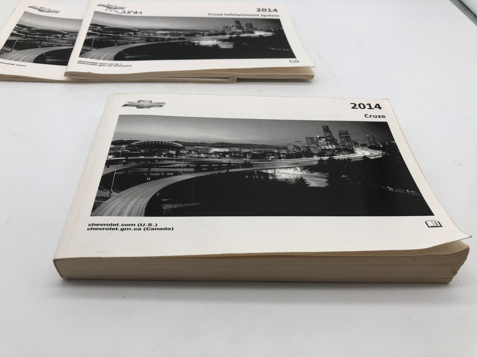 2014 Chevrolet Cruze Owners Manual Set OEM A04B50043