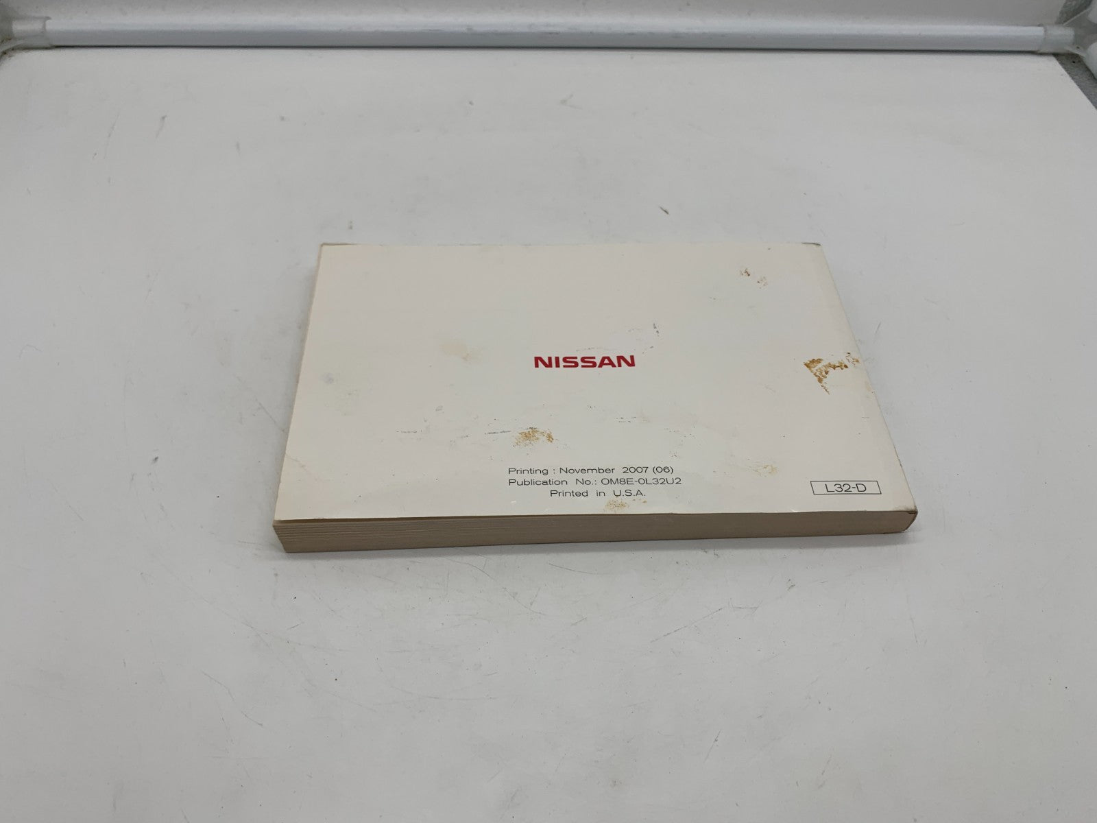 2008 Nissan Altima Owners Manual OEM A01B47006
