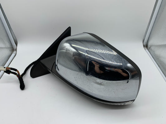 2011-2018 Jeep Grand Cherokee Driver Side Power Mirror Chrome BSA OEM C03B03003