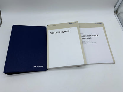 2023 Hyundai Tucson Hybrid Owners Manual Set with Case OEM A03B54005