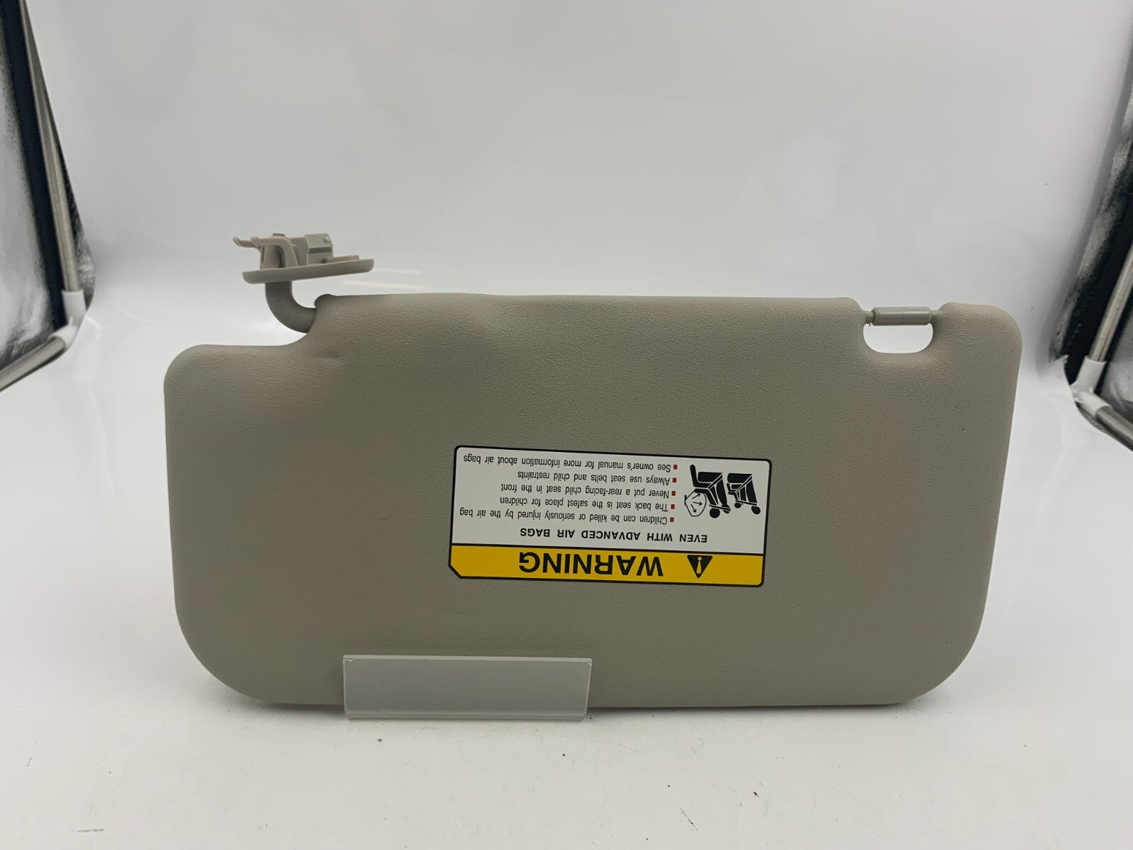 2014-2020 Mitsubishi Mirage Passenger Sun Visor Gray OEM A03B32086