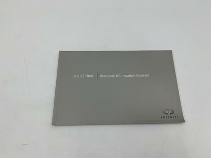 2013 Infiniti QX Owners Manual Set with Case OEM B04B14022