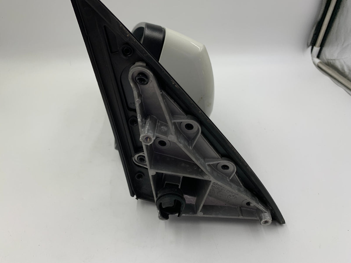 2011-2013 BMW X5 Driver Side View Power Door Mirror White OEM B03B24003