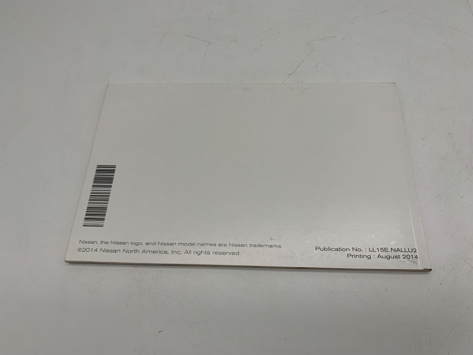 2015 Nissan Sentra Owners Manual Set with Case OEM R01B50023