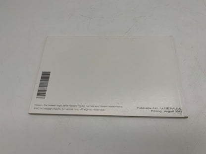 2015 Nissan Sentra Owners Manual Set with Case OEM R01B50023