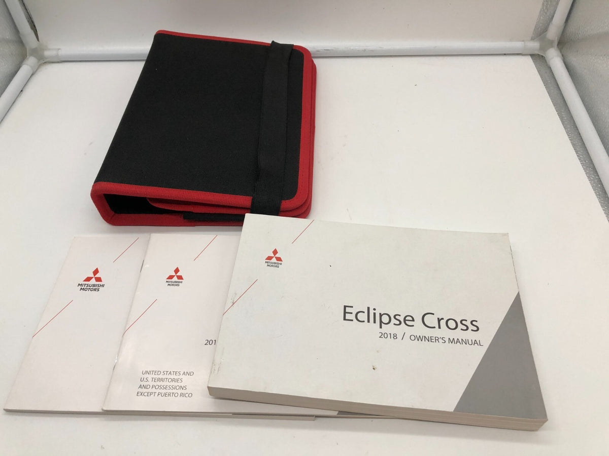 2018 Mitsubishi Eclipse Cross Owners Manual Set with Case OEM R01B34012