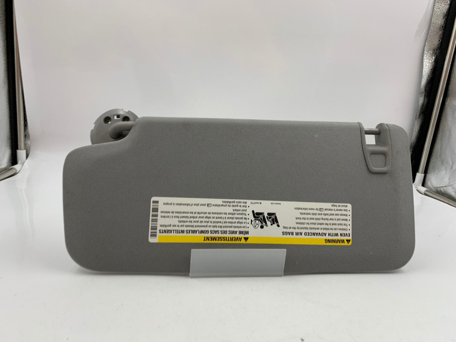 2017-2020 Chevrolet Trax Passenger Sun Visor Gray OEM E02B63001