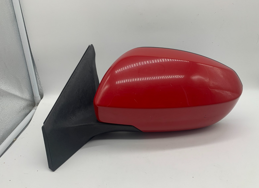 2010-2013 Suzuki Kizashi Driver Side View Power Door Mirror Red OEM