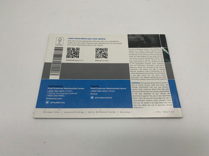 2015 Ford Mustang Owners Manual Set with Case OEM R01B05027