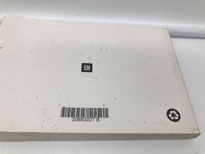 2011 Chevrolet Cruze Owners Manual Set OEM C02B45036