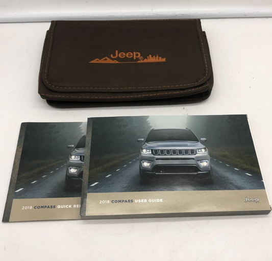 2018 Jeep Compass User Guide Owners Manual Set with Case OEM B03B22005