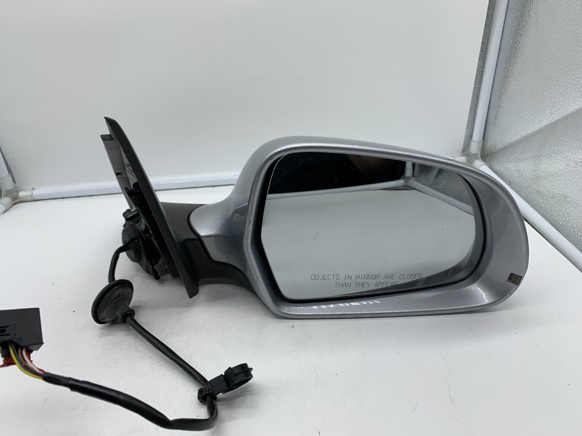 2015-2018 Audi Q3 Passenger Side View Power Door Mirror Gray OEM