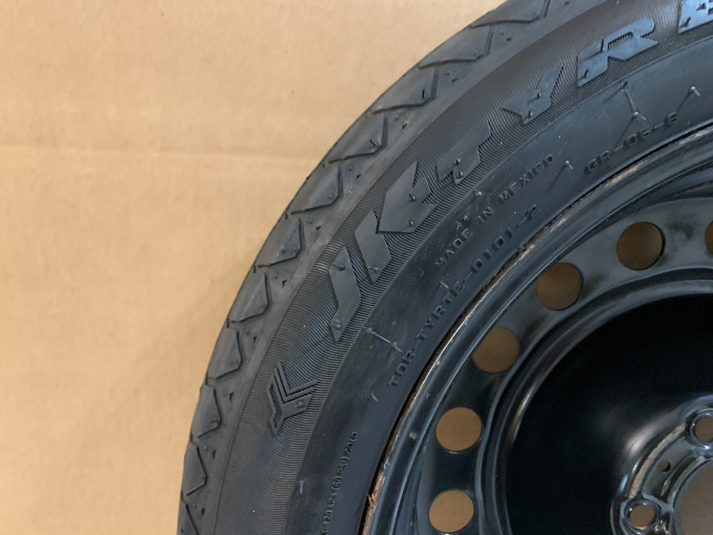 2013-2016 Dodge Dart 17" Spare Tire Compact Donut T125/80R17