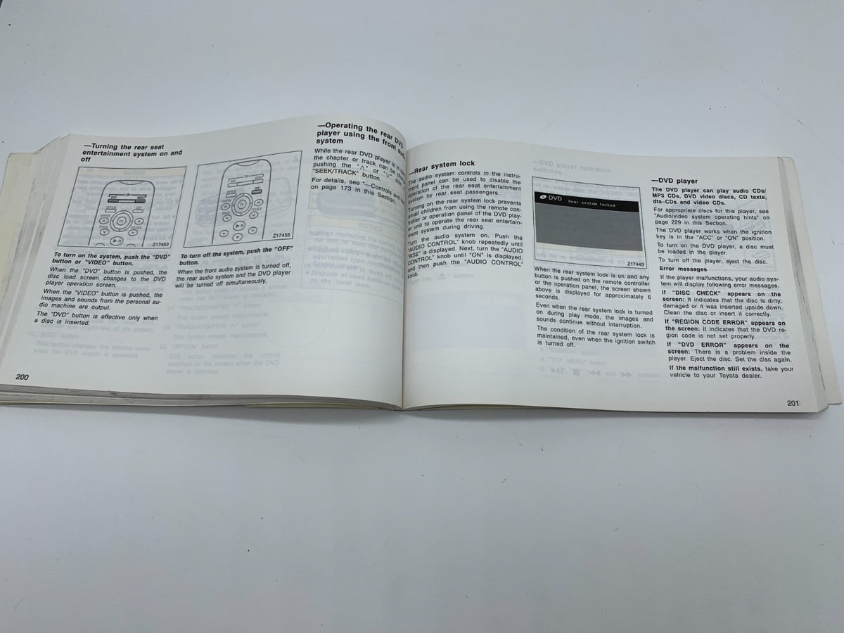 2007 Toyota RAV4 RAV 4 Owners Manual OEM A01B49005